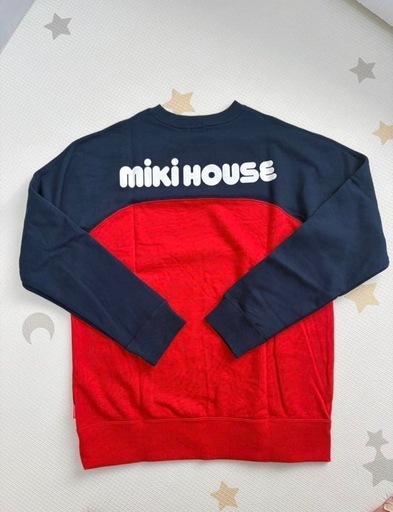 【新品未開封タグ付き】ミキハウス　大人用トレーナー　Ｍ