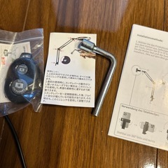 アーム式リングライト ライト 撮影 配信用 スマホスタンドの画像