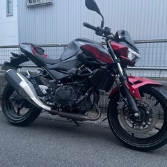 二気筒‼️2019年赤黒限定モデル🛵Kawasaki  EX250P z250p ツーオーナー‼️最新　現行　バイク 車体 ネイキッド ストリートファイター 本体 実働 カワサキ 　の画像