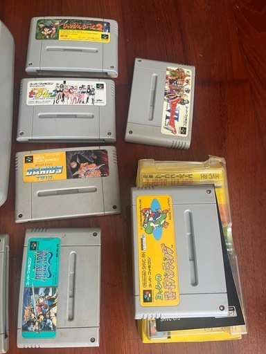 スーパーファミコンとソフトセットジャンク