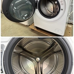 NO.2848【2025年製】AQUA アクア ドラム式洗濯乾燥機 AQW-SD12R-L 洗濯12kg 乾燥6kg 家電 中古の画像