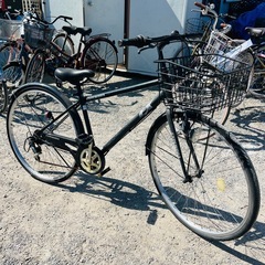 放【格安自転車販売】【EXPLWORA】自転車 27インチ ブラック 