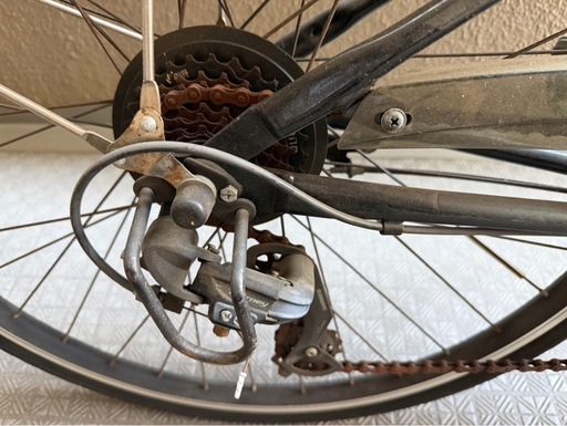 ●アサヒ 430サイズ自転車（黒）変速機能付き