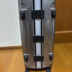 シルバーキャリーケースの画像