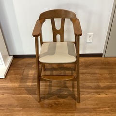 ベビーチェア【町田市再生家具】　260501の画像