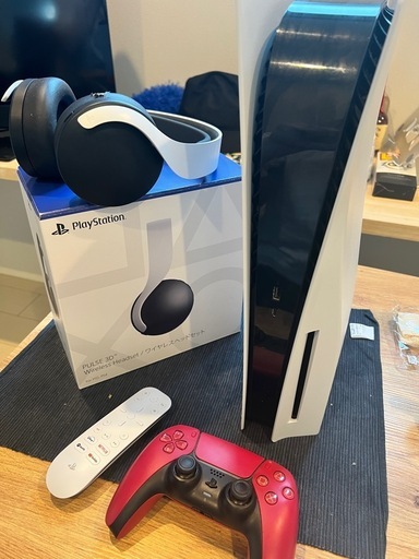 【お受け渡し者決まりました】PS5(ディスク版)※箱•一部付属品なし 