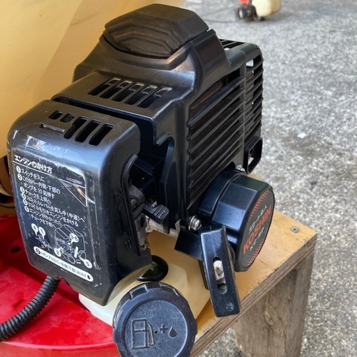 【大幅値引き】試運転可能　 中古　背負い型　10L　オーバーホール　洗浄済み　コーシン　動噴　エンジン噴霧器