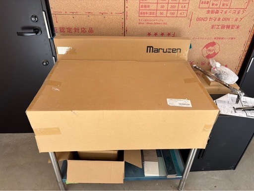 マルゼン　一槽シンク　新品