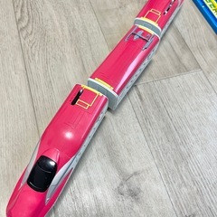 プラレール　こまち　複線レールの画像