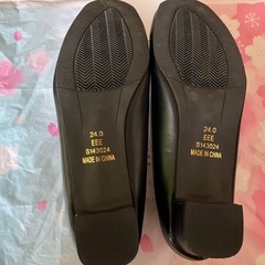 　　黒パンプス　2回のみ使用の画像