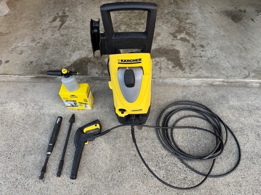 KARCHER ケルヒャー 高圧洗浄機K4.00 ＋洗車フォームガンセット
