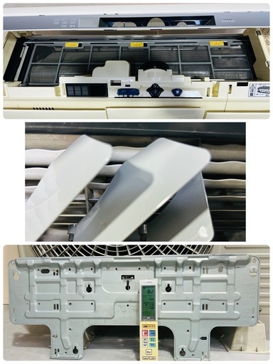 HITACHI 日立 ルームエアコン 白くまくん RAS-X22F 6畳程度