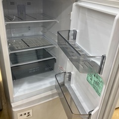 【1年間の動作保証付き】MITSUBISHI 2ドア冷蔵庫　MR-P15H-Wの画像