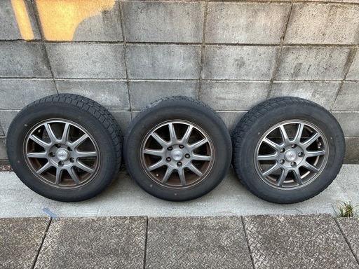 195/65R15 LOXARNYSPORTアルミスタッドレスタイヤ3本セット