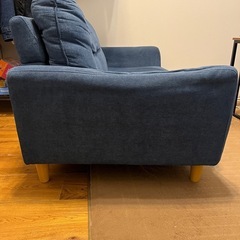 【0円】2人掛けソファ 幅130cm 京都市南区の画像