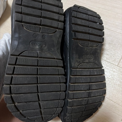 厚底　クロックス　25センチ

