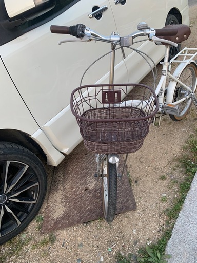 自転車中古美品20インチLEDライト