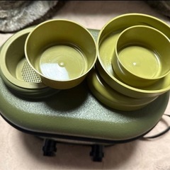attache Kansai オリーブグリーン　ウォーターダブルジャグ6.8Lの画像