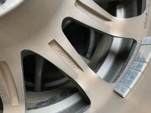 5ZIGEN INPERIO SPORTS RS-1 17インチ　114.3　10J  ET12
