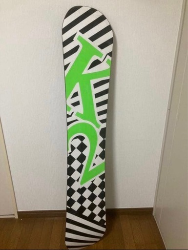 【K2】DARKSTAR155cm(Green) ビンディング付き