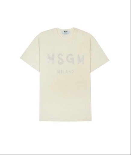 新品 MSGM   Tシャツ 中古・古着通販】MSGM (エムエスジーエム) Big Logo T-Shirt ブラック 