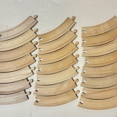 木製レールまとめ売りの画像