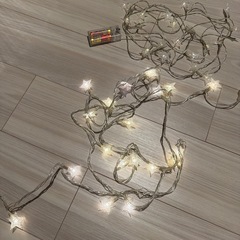 クリスマス ledスターライト 飾り ライト 3m 2本　LED ストリング ライト クリスマス ツリー 飾り物の画像