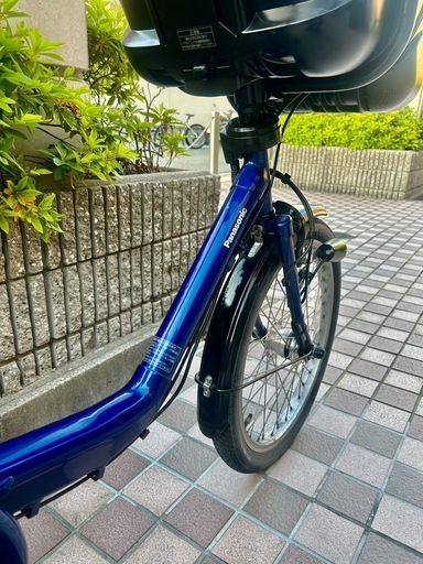 パナソニック電動自転車アシスト／ギュット／20インチ／美品‼️／8.9ah4点灯➕3.1ah4点灯（おまけ）