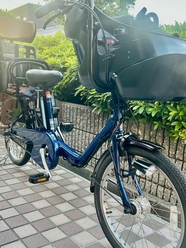 パナソニック電動自転車アシスト／ギュット／20インチ／美品‼️／8.9ah4点灯➕3.1ah4点灯（おまけ）