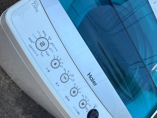 Haier 7kg 洗濯機　JW-C70A 2018年製