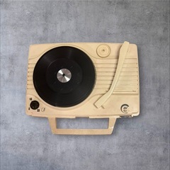 【レア】takt TP-36R 50/60Hz ポータブルレコードプレイヤーの画像
