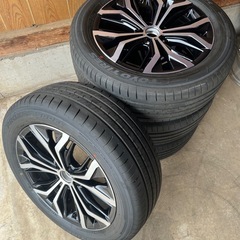 新車外した中古タイヤホイール付き225/55R19 99V 年製2024の画像