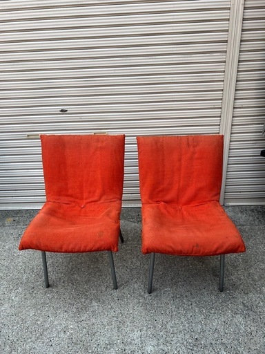 訳アリ?ligne roset ダイニングチェア オレンジ