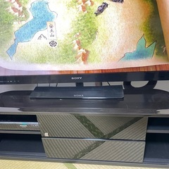 テレビとテレビボード　SONY 40インチの画像
