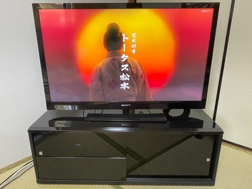 テレビとテレビボードSONY 40インチ (ママさん) 高浜のテレビ《液晶