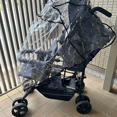 二人乗りベビーカー　　の画像