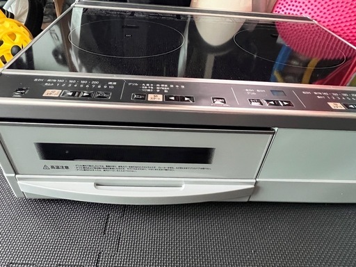 値下げ)　日立IHクッキングヒーター　据え置きタイプ 日立（HITACHI） IHクッキングヒーター 据置 2口 幅59cm 200V 2口IH IH 