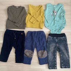 決まりました。子供服 18点　サイズ80〜90の画像