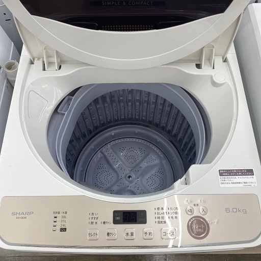 【トレファク寝屋川店】SHARP6.0㎏全自動洗濯機のご紹介です！ 