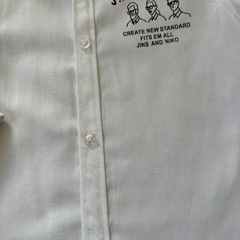 120㎝　キッズ 長袖　シャツ　蝶ネクタイセットの画像