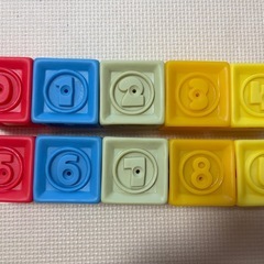 知育玩具 ソフトブロック 積み木 10個セットの画像