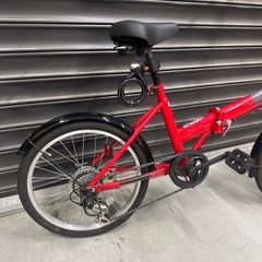 20インチ 変速付き　自転車の画像