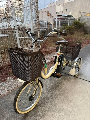 PASワゴン✨電動アシスト自転車 
三輪車