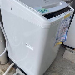 配送可【日立】8K洗濯機★2020年製　分解クリーニング済み/6ヶ月保証付き【管理番号0518】與の画像