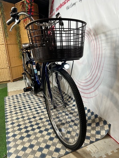 新品並みNo.722ヤマハPAS With PA26W 電動アシスト自転車整備済み