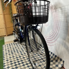新品並みNo.722ヤマハPAS With PA26W 電動アシスト自転車整備済みの画像