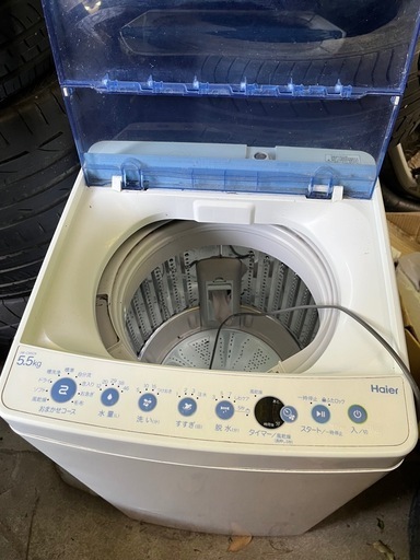 2018年製Haier5.5キロ洗濯機 (NORA) 加佐登の生活家電《洗濯機》の中古 2018年製Haier5.5キロ洗濯機 (NORA) 加佐登の生活家電《洗濯機》の中古