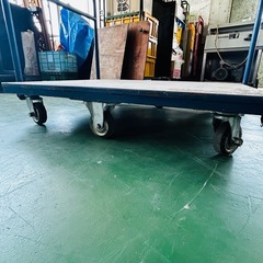 両ハンドル付　運搬台車　の画像