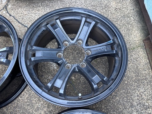 KEELER ブラック 17インチ 7.5J 6H PCD139.7