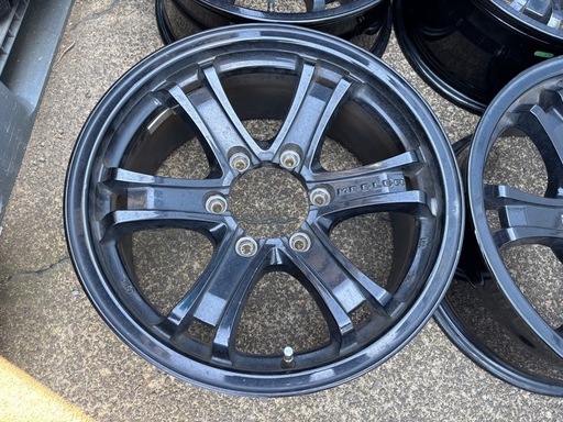 KEELER ブラック 17インチ 7.5J 6H PCD139.7